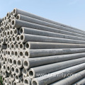 Steel mold for precast concrete pole